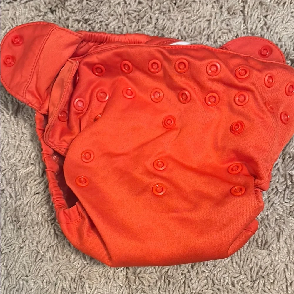 Orange Kids Cloth Diaper